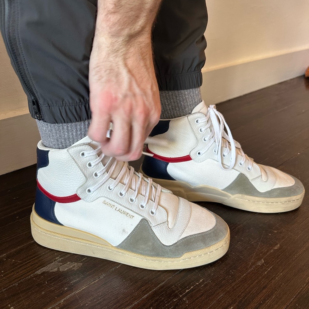 Saint Laurent SL-24 Lowtop Sneakers - Picture 5 of 7